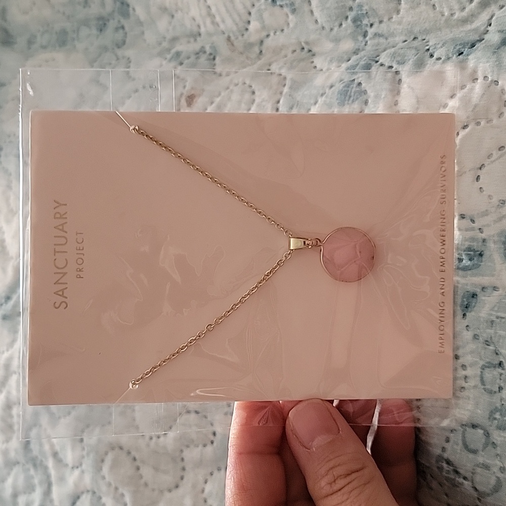 NWT- Rose Serenity Necklace